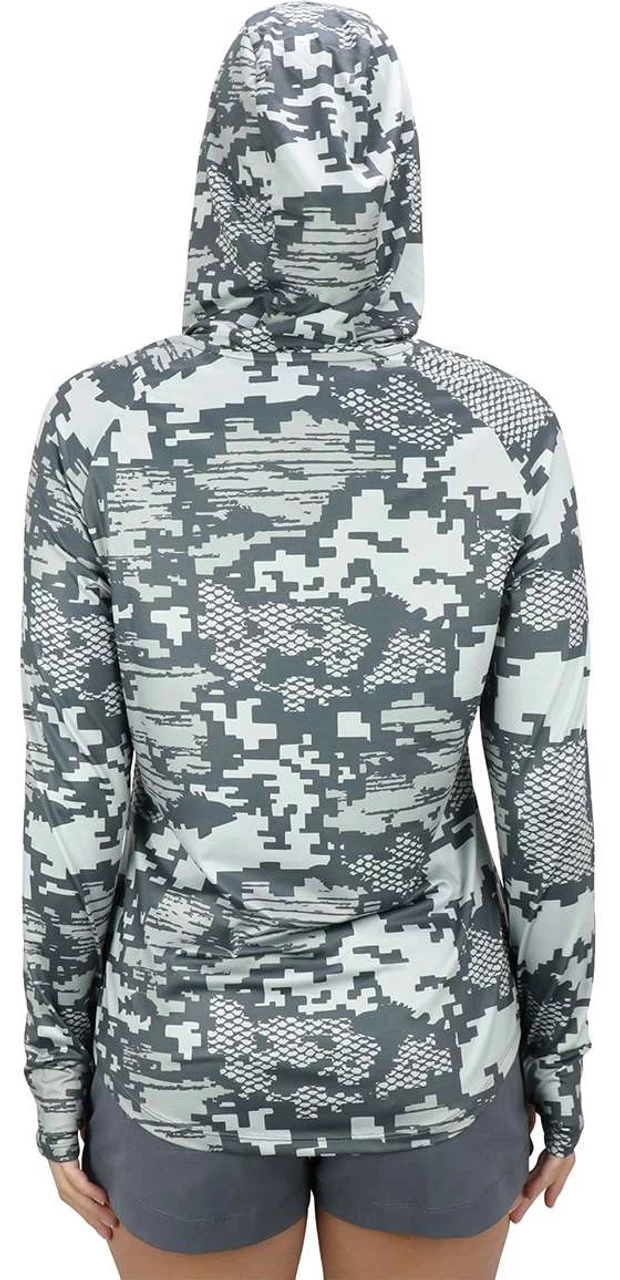 Aftco Womens Tactical Camo Hooded Shirt 4 Aftco Womens Tactical Camo Hooded Shirt - Image 2
