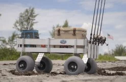 Alumacart Big Kahuna Beach Wagon W/UV Decking 8 Alumacart Big Kahuna Beach Wagon W/UV Decking -Visserij Vondsten alumacart alum315 big kahuna beach wagon w uv decking 02692.1665199053