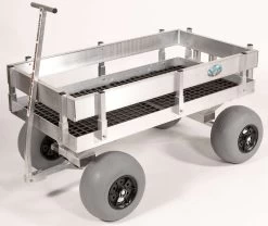 Alumacart Big Kahuna Beach Wagon W/UV Decking