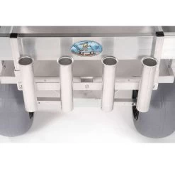 Alumacart One Rod Rack - Four Rod Holder -Visserij Vondsten alumacart crt001 one rod rack four rod holder 14472.1665198610