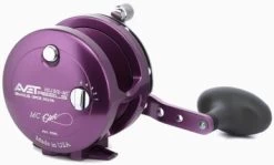 Avet HXJ 5/2 MC Two Speed Lever Drag Casting Reel Purple