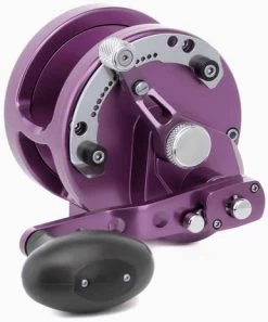 Avet HXJ 5/2 Two-Speed Lever Drag Casting Reel Purple