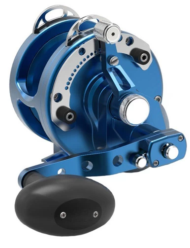 Avet HXJ 3-Speed Raptor MC Lever Casting Reel - Blue 3 Avet HXJ 3-Speed Raptor MC Lever Casting Reel - Blue