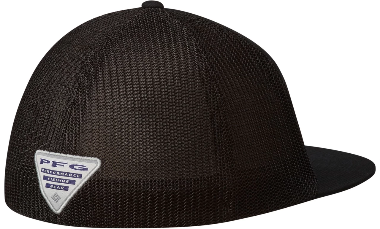 Columbia PFG Fish Flag Mesh Flat Brim Ball Cap 4 Columbia PFG Fish Flag Mesh Flat Brim Ball Cap - Image 2