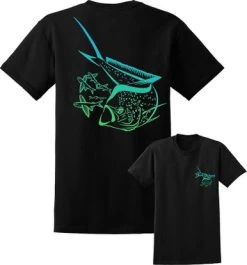 David Dunleavy DDM6098 Mahi Mahi Deco Tee - Black