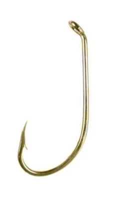 Eagle Claw 080A Plain Shank Eye Hook
