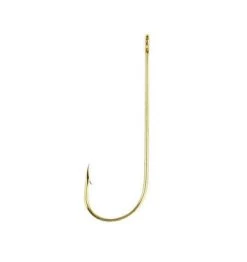 Eagle Claw 202EL Aberdeen 1X Light Wire Non-Offset Hooks A-Pack - 2/0
