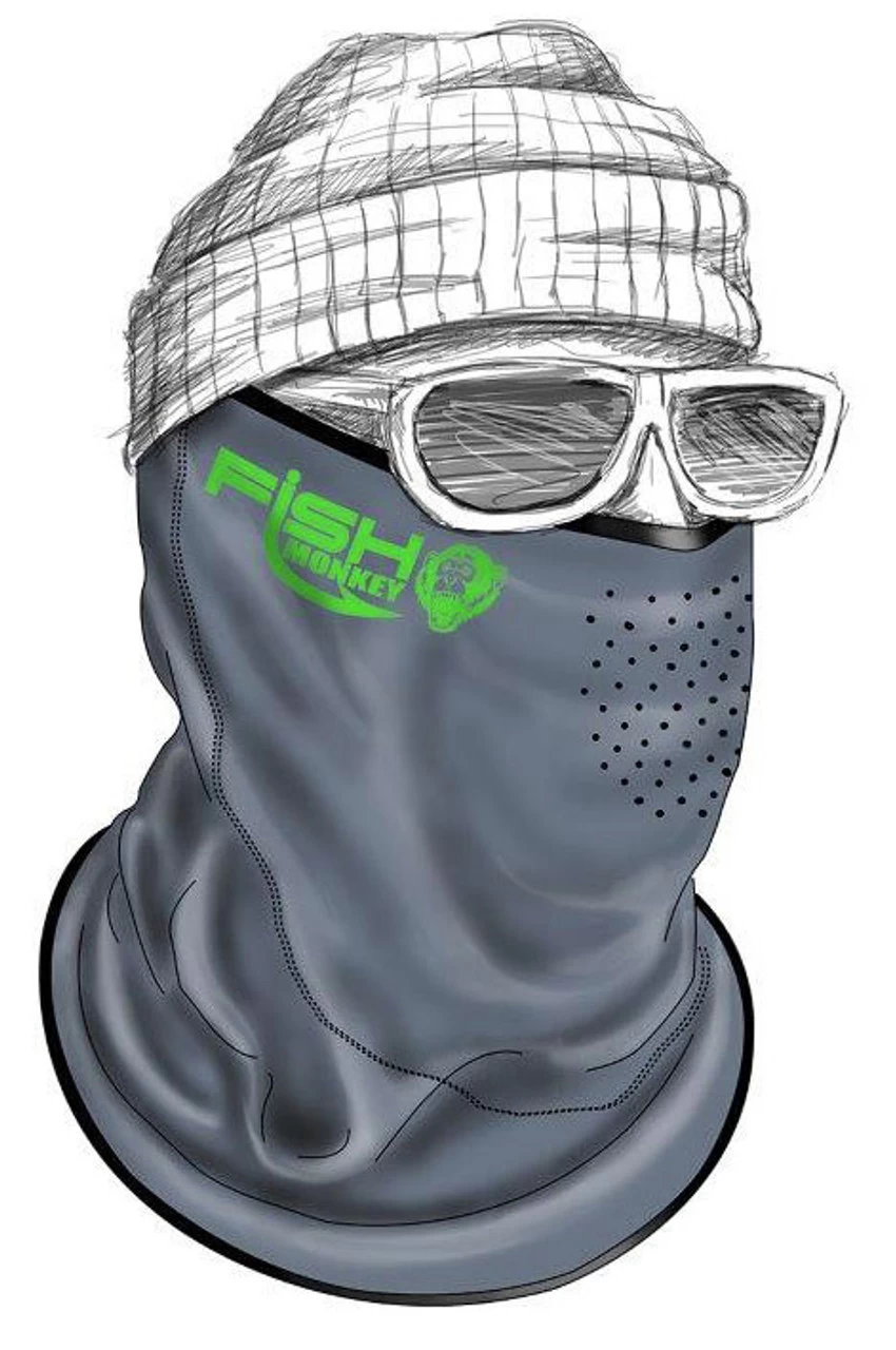 Fish Monkey Yeti Fleece Face Guard 4 Fish Monkey Yeti Fleece Face Guard - Image 2