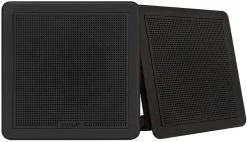 Fusion FM Series 6.5in 120W Flush Mount Square Marine Speakers -Visserij Vondsten fusion fm series 6 5in 120 flush mount square marine speakers 63225.1651265572