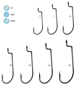 Gamakatsu Worm Hooks Offset Shank 5 Gamakatsu Worm Hooks Offset Shank -Visserij Vondsten gamworhookof 66519.1651015421