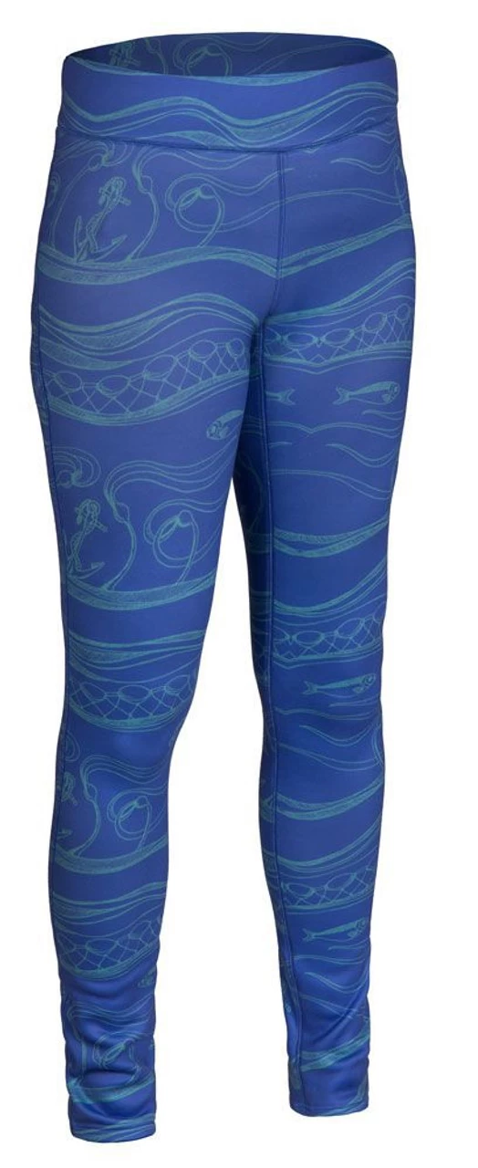 Grundens Maris Fishing Leggings X - Salmon Sisters Print 3 Grundens Maris Fishing Leggings X - Salmon Sisters Print