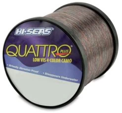 Hi-Seas Quattro Plus Low-Vis Camo Line 1 Lb. Spool
