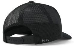 Huk Angler Trucker Hat - Black -Visserij Vondsten huk angler trucker hat black 50841.1651291501