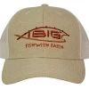 IBig Pro Style Trucker Hat With Embroidery - Natural