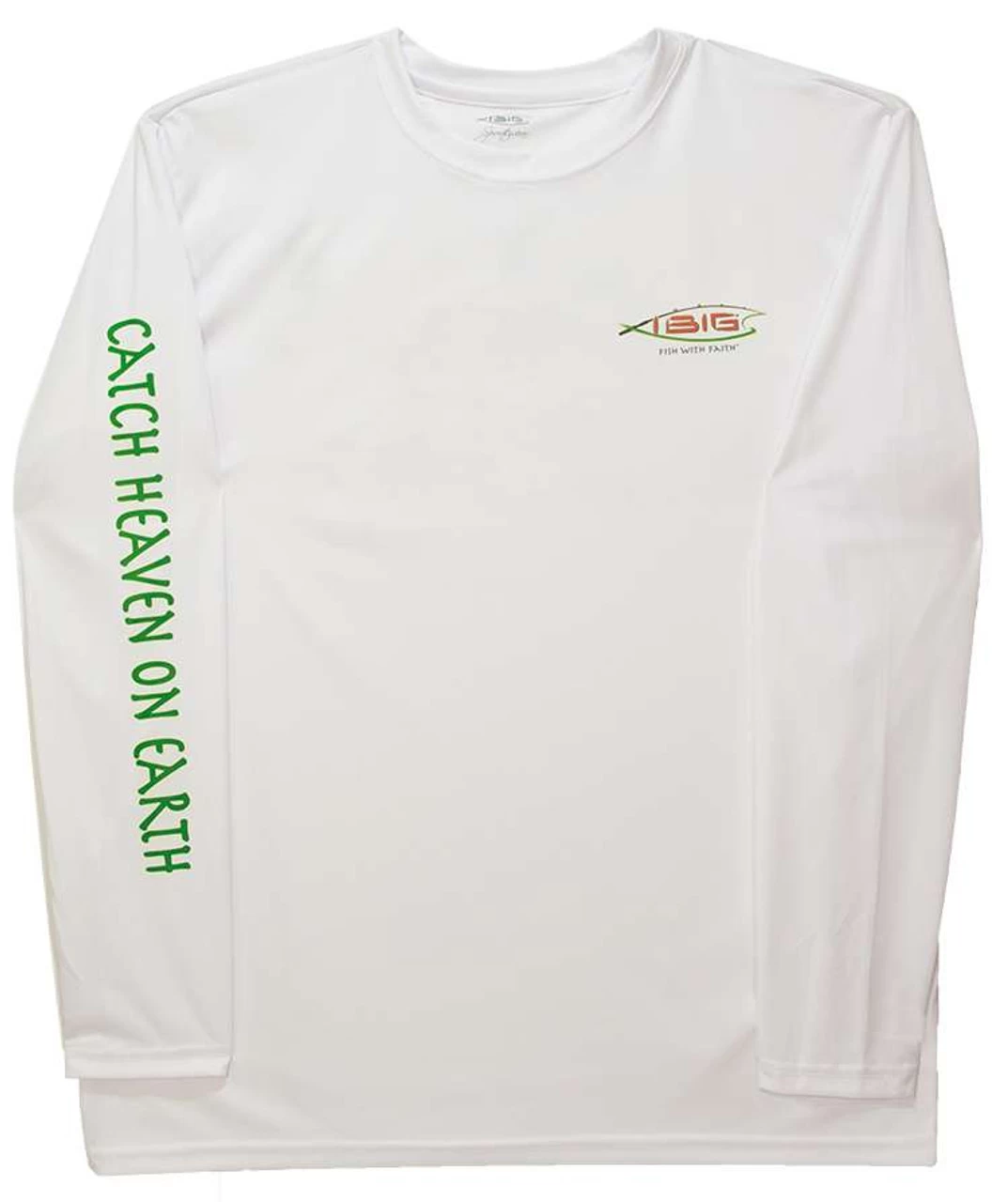 IBig Seagrass Redfish Performance Long Sleeve Shirt - White - X-Large 4 IBig Seagrass Redfish Performance Long Sleeve Shirt - White - X-Large - Image 2