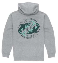 Jetty Backflip Hoodie - Heather Grey - 3X-Large