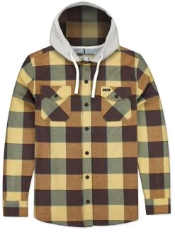 Jetty Mayfly Hooded Flannel Jackets