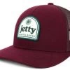 Jetty Rise Classic Trucker Hat - Oxblood