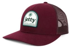 Jetty Rise Classic Trucker Hat - Oxblood