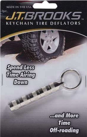 J.T. Brooks Keychain Tire Deflator 3 J.T. Brooks Keychain Tire Deflator