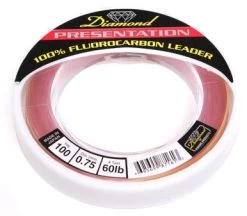 Momoi Diamond Presentation Fluorocarbon-100ft Coils