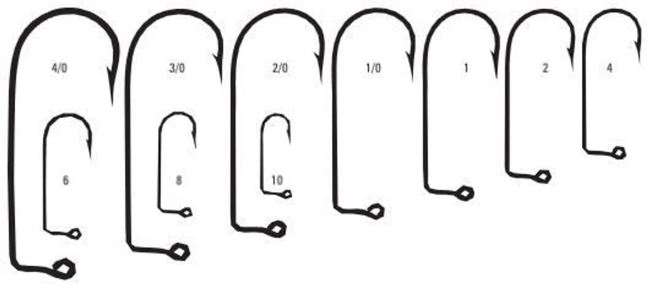 Mustad 32570 1X RB Jig Hooks 4 Mustad 32570 1X RB Jig Hooks - Image 2