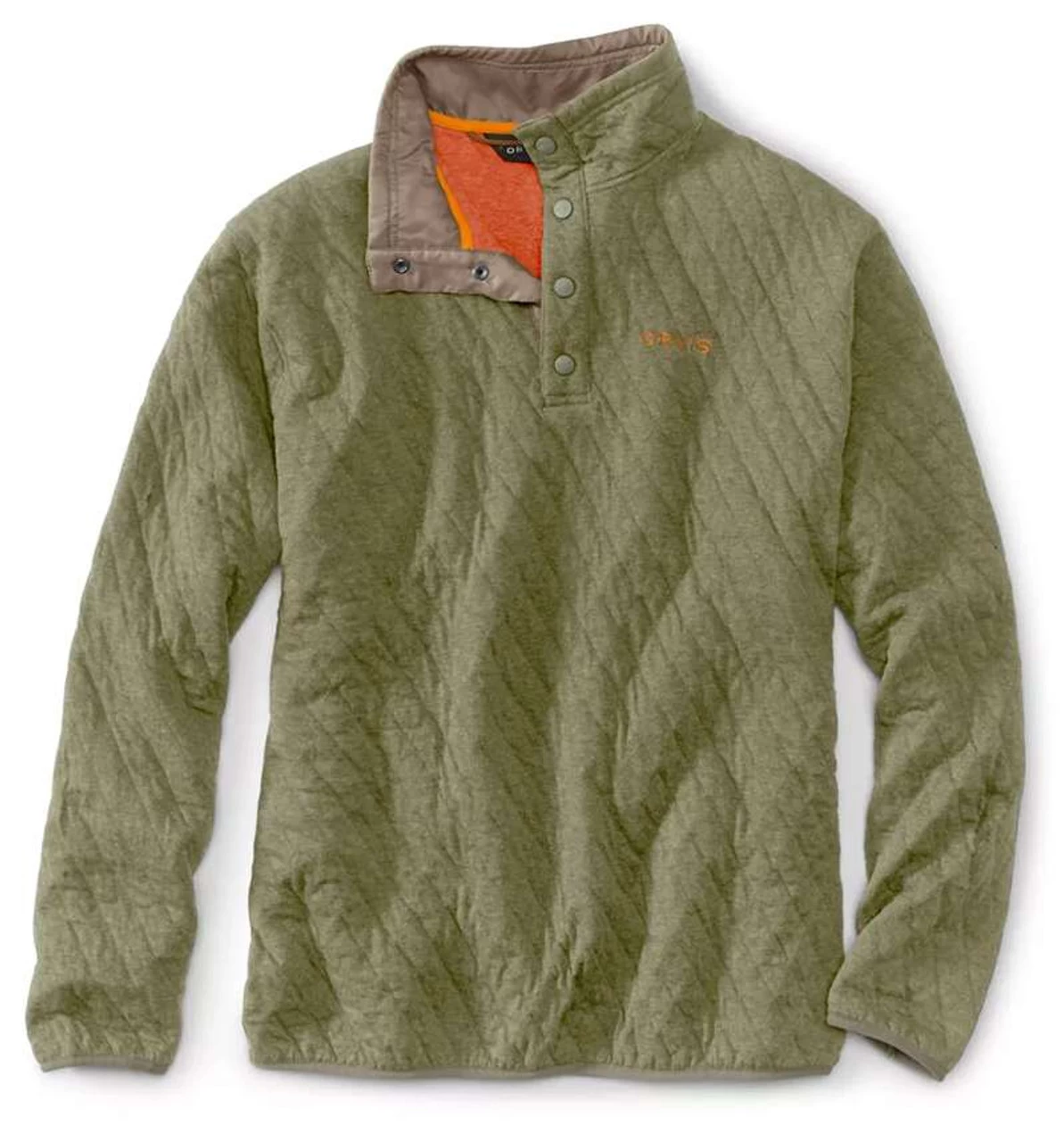 Orvis Outdoor Quilted Snap Sweatshirt 4 Orvis Outdoor Quilted Snap Sweatshirt - Image 2