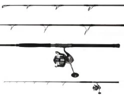 Ocean Tackle International OTI-TS286080 Popping Rod/Daiwa Certate SWG18000-H SW Spinning Reel Combo
