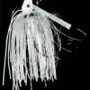 Outkast Tackle Pro Swim Jig - 3/8oz - White Lightning