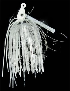 Outkast Tackle Pro Swim Jig - 3/8oz - White Lightning