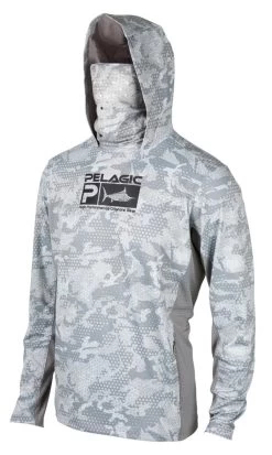 Pelagic Exo-Tech Long Sleeve Hooded Shirt W/ Face Shield 9 Pelagic Exo-Tech Long Sleeve Hooded Shirt W/ Face Shield -Visserij Vondsten pelagic exo tech long sleeve hooded shirt with face shield 45316.1650828235