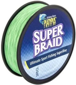 Platypus Super Braid Fishing Line - 10 Lb X 100 Yd - Green