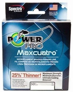 Power Pro PowerPro Maxcuatro Braided Fishing Line White - 50lb - 300yd