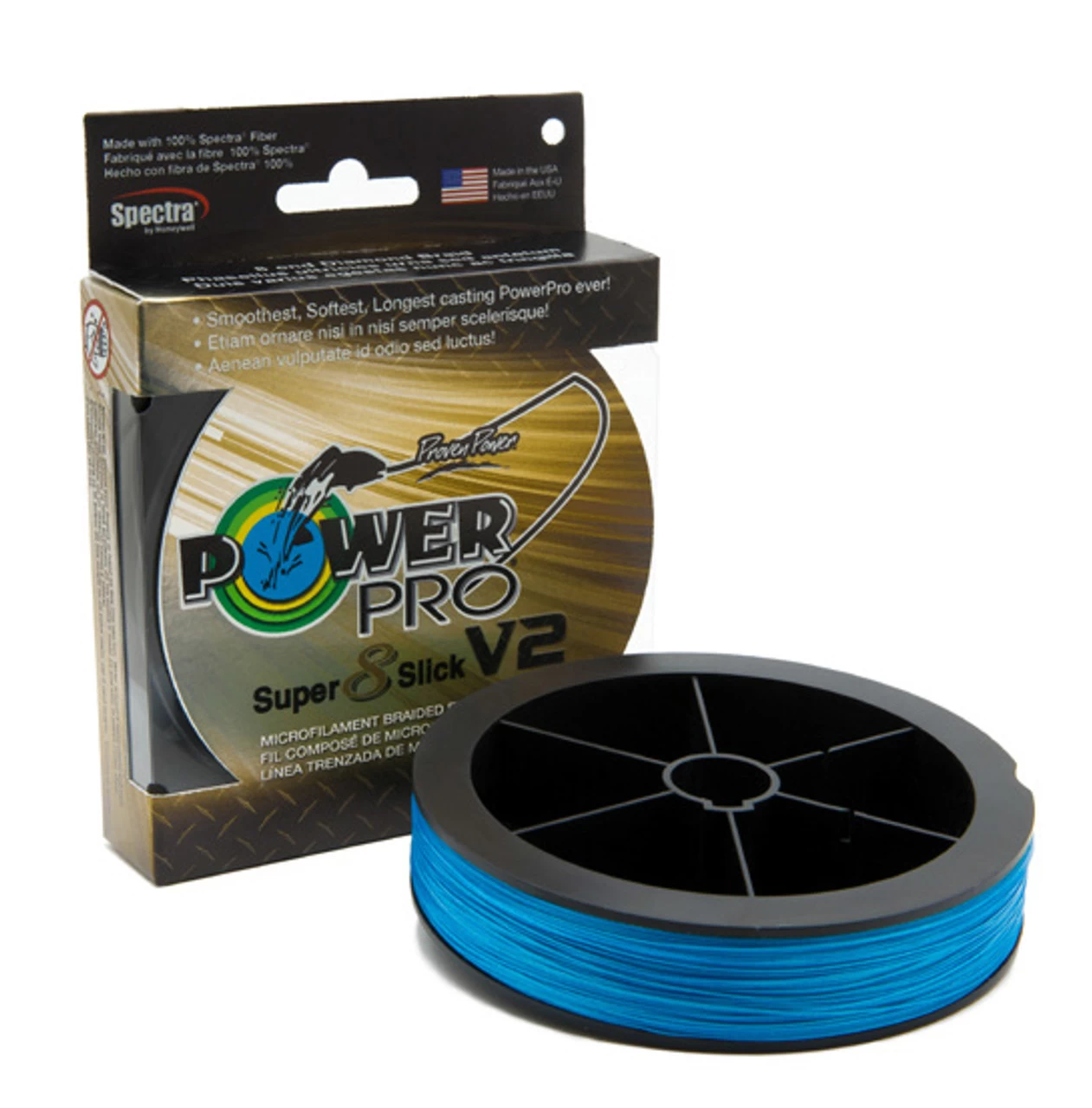 Power Pro PowerPro Super Slick V2 Braided Line 3 Power Pro PowerPro Super Slick V2 Braided Line
