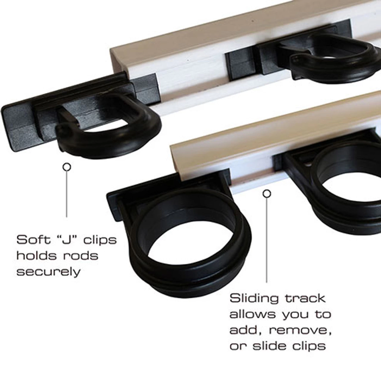 Rush Creek Creations 3-in-1 All Weather 6 Rod Wall/Ceiling Rack 6 Rush Creek Creations 3-in-1 All Weather 6 Rod Wall/Ceiling Rack - Image 4