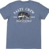 Salty Crew Bass Man Short Sleeve T-Shirt - Navy Heather - Small -Visserij Vondsten salty crew bass man short sleeve t shirt navy heather s 00648.1651450584