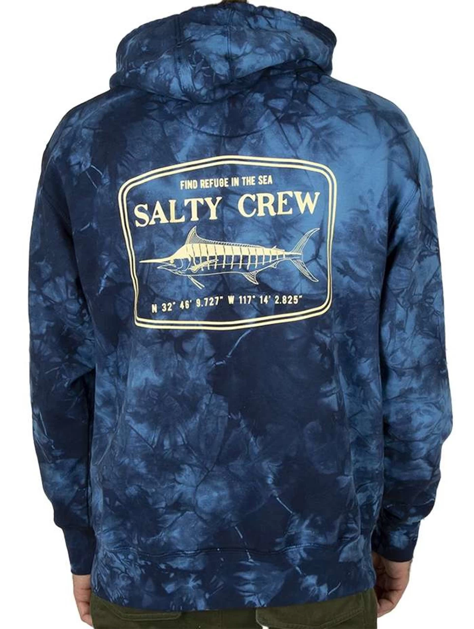Salty Crew Stealth Tie Dye Fleece 4 Salty Crew Stealth Tie Dye Fleece - Image 2