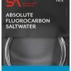 Scientific Anglers Absolute Fluorocarbon Saltwater Leader - 10ft -Visserij Vondsten scientific anglers absolute fluorocarbon saltwater leader 10ft 33029.1651421791.386.513