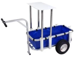 Sea Striker BRSC-DLXA Aluminum Beach/Surf Pier Cart W/Liner
