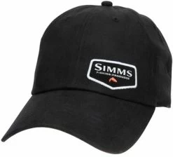 Simms Oil Cloth Cap - Black