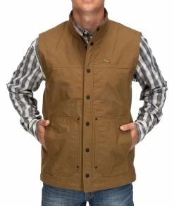Simms PG-13086 Dockwear Vest - Dark Bronze - X-Large -Visserij Vondsten simms pg 13086 dockwear vest dark bronze xl 91511.1651369919