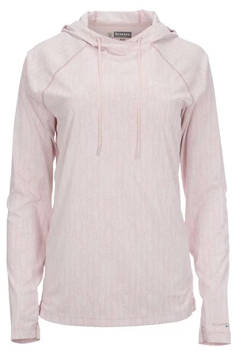Simms Womens Bugstopper Solarflex Hoody - Lily Pad Cloud Pink 3 Simms Womens Bugstopper Solarflex Hoody - Lily Pad Cloud Pink
