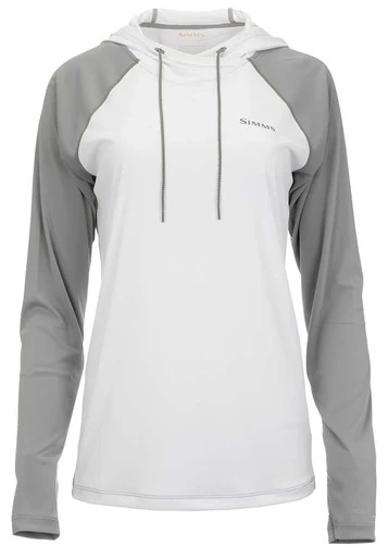 Simms Womens Solarflex Hoody - White Cinder - Medium 3 Simms Womens Solarflex Hoody - White Cinder - Medium