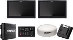 Simrad 000-11540-001 NSO Evo2 Dual 19 In. Multi-Touch Monitor Bundle