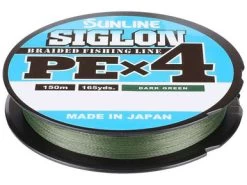 Sunline Siglon PEx4 Braided Line - Dark Green - 50lb