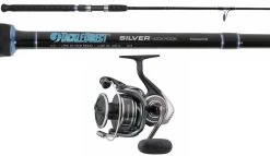 TackleDirect Silver Hook/Daiwa BGMQ6000D-H BG MQ Spinning Combo