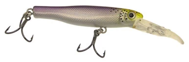 Thundermist Misty Minnow Crankbaits - Medium Silver / Purple 3 Thundermist Misty Minnow Crankbaits - Medium Silver / Purple