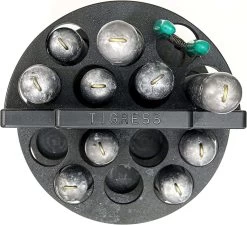 Tigress Deep Drop Bucket Lead Holder -Visserij Vondsten tigress 88448 deep drop bucket lead holder 74103.1672409766