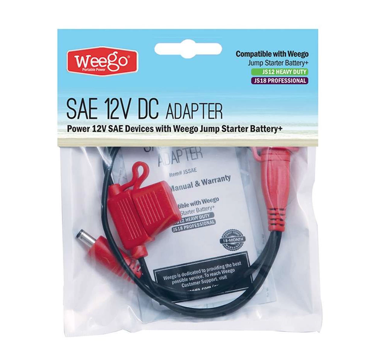 WeeGo SAE 12V DC Adapter Cable 4 WeeGo SAE 12V DC Adapter Cable - Image 2