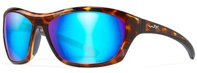 Wiley X WX Glory Sunglasses - Blue Mirror Lens/Gloss Demi Frame 3 Wiley X WX Glory Sunglasses - Blue Mirror Lens/Gloss Demi Frame